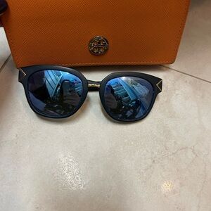 Tory Burch Navy Sunglasses